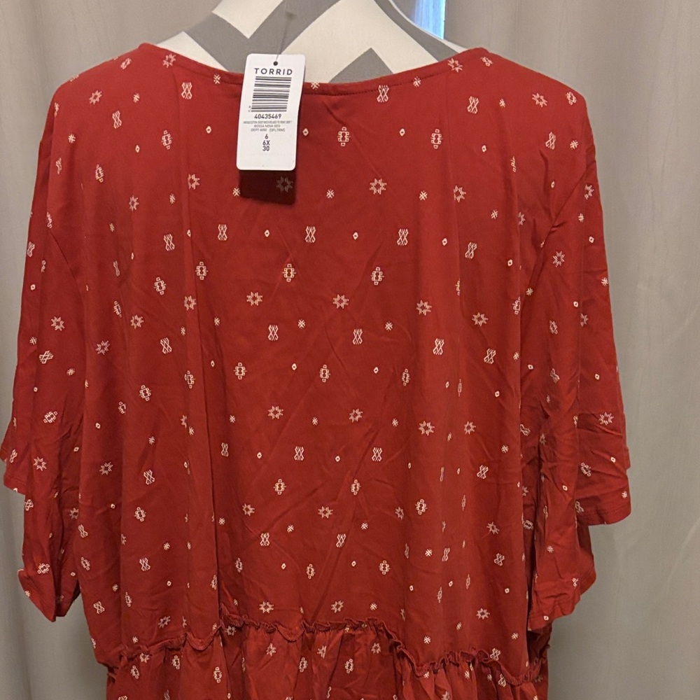 Torrid Red Top - Picture 8 of 13